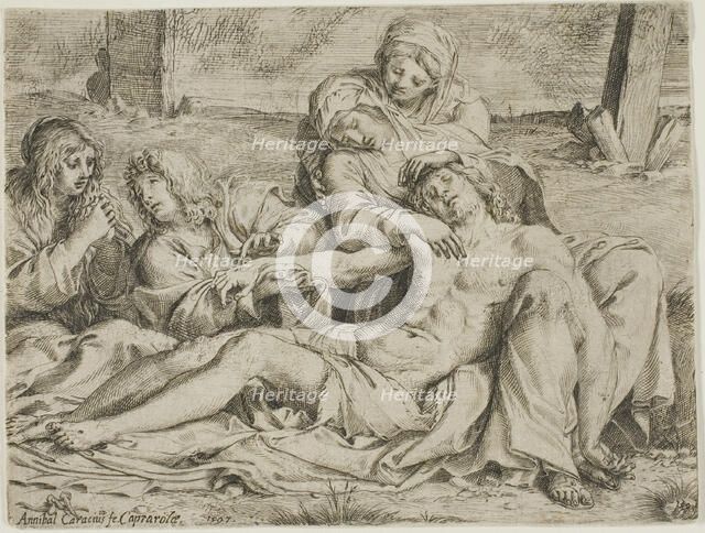 Christ of Caprarola, 1597. Creator: Annibale Carracci.