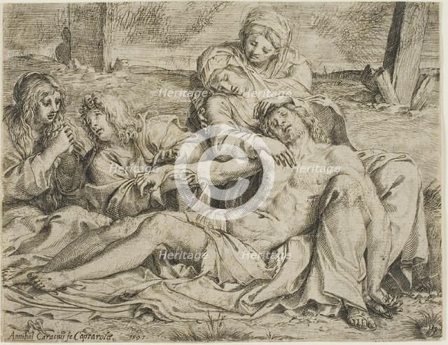 Christ of Caprarola, 1597. Creator: Annibale Carracci.