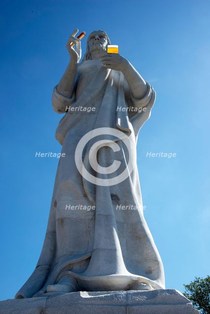 Christ of Havana, Havana, Cuba, 2024. Creator: Ethel Davies.