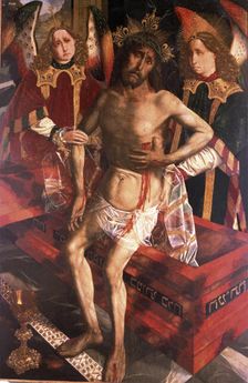 Christ of Piety oil Painting by Bartolomé Bermejo