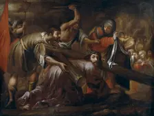 Christ on the way to Calvary and Saint Veronica, c1660. Creator: Juan de Valdés Leal