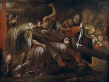 Christ on the way to Calvary and Saint Veronica, c1660. Creator: Juan de Valdés Leal