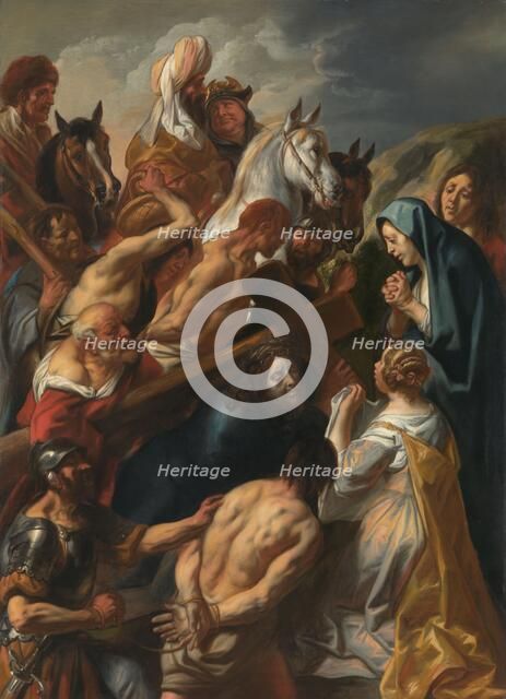 Christ on the Way to Calvary, c.1655-c.1660. Creator: Jacob Jordaens.