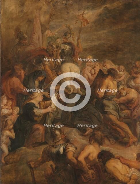Christ on the Way to Calvary, c.1635. Creator: Workshop of Peter Paul Rubens.