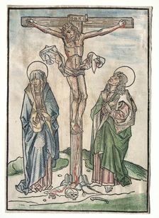 Christ on the Cross, 1400s. Creator: Unknown