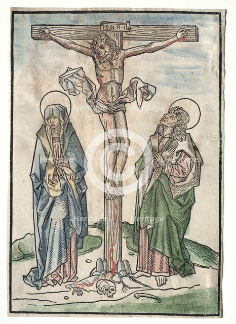 Christ on the Cross, 1400s. Creator: Unknown.
