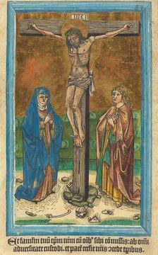 Christ on the Cross, 1485. Creator: Unknown