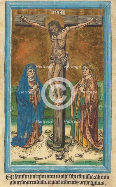 Christ on the Cross, 1485. Creator: Unknown.