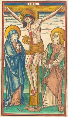 Christ on the Cross, 1485. Creator: Unknown