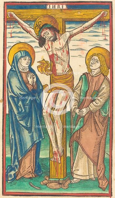 Christ on the Cross, 1485. Creator: Unknown.