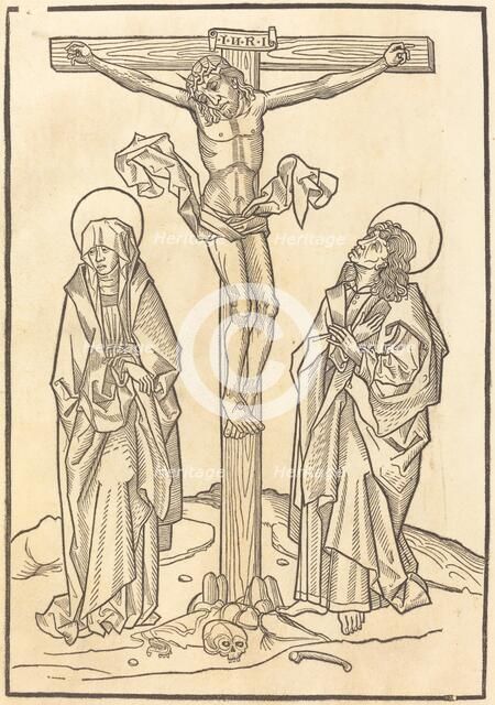 Christ on the Cross, 1490. Creator: Unknown.