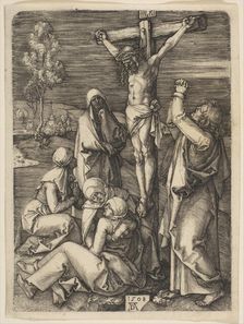 Christ on the Cross, 1508. Creator: Albrecht Durer