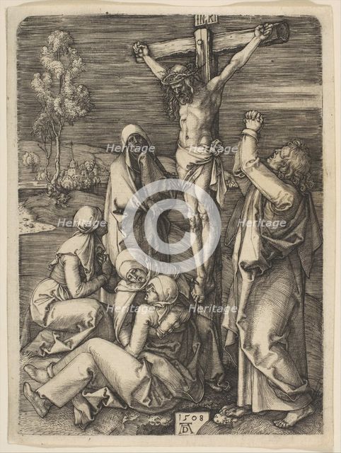 Christ on the Cross, 1508. Creator: Albrecht Durer.