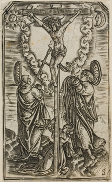 Christ on the Cross, 1500/25. Creator: Master S