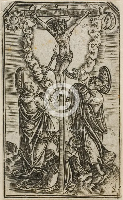 Christ on the Cross, 1500/25. Creator: Master S.