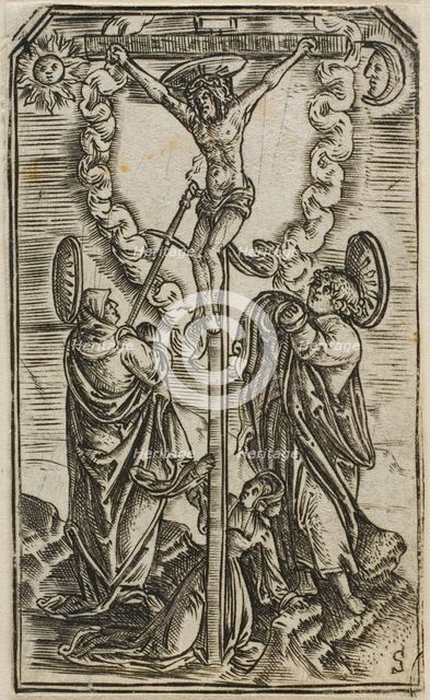 Christ on the Cross, 1500/25. Creator: Master S.
