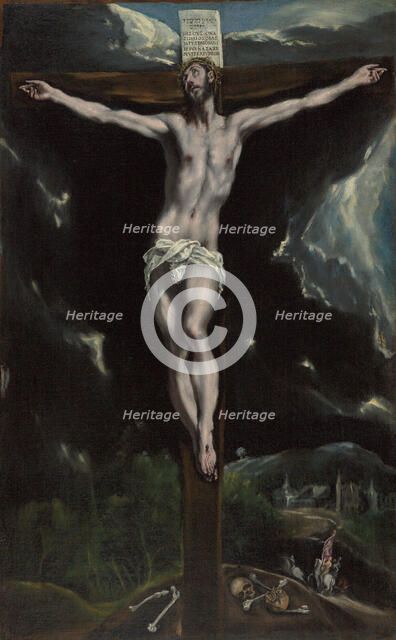 Christ on the Cross, 1600-1610. Creator: El Greco.