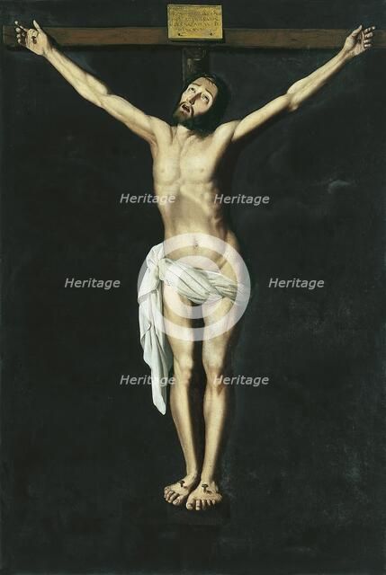 Christ on the Cross, 1630. Creator: Francisco de Zurbaran.
