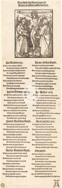 Christ on the Cross with Mary and Saint John, 1510. Creator: Albrecht Durer.