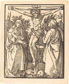 Christ on the Cross with Mary and Saint John, 1510. Creator: Albrecht Durer