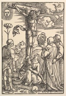 Christ on the Cross with the Virgin and Saints Longinus, Mary Magdalen and John, 1505. Creator: Hans Baldung