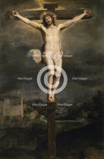Christ on the Cross. Artist: Barocci, Federigo (1528-1612)
