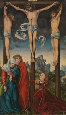 Christ on the Cross between the Two Thieves, ca 1515-1520