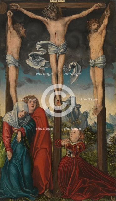 Christ on the Cross between the Two Thieves, ca 1515-1520.