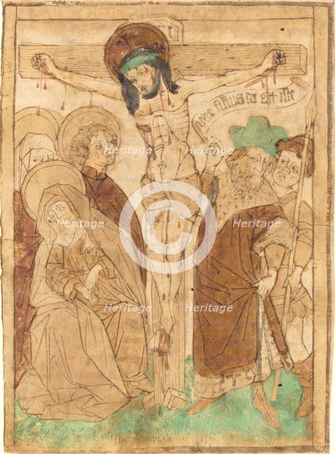 Christ on the Cross, c. 1450/1460. Creator: Unknown.