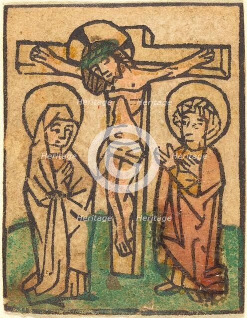 Christ on the Cross, c. 1450. Creator: Unknown.