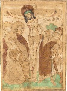 Christ on the Cross, c. 1450/1460. Creator: Unknown