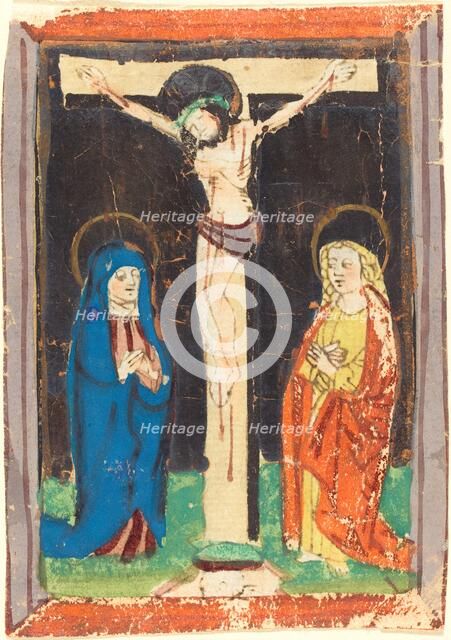 Christ on the Cross, c. 1460. Creator: Unknown.