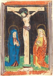 Christ on the Cross, c. 1460. Creator: Unknown