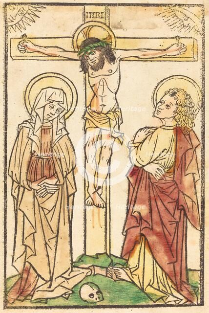 Christ on the Cross, c. 1460. Creator: Unknown.