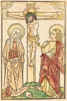 Christ on the Cross, c. 1460. Creator: Unknown