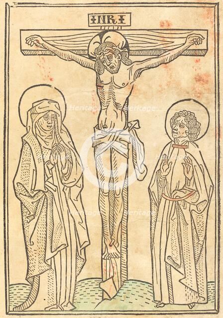 Christ on the Cross, c. 1483. Creator: Unknown.