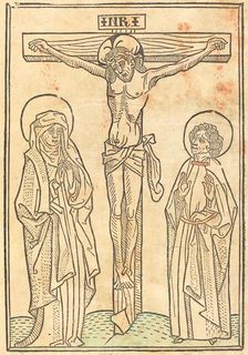 Christ on the Cross, c. 1483. Creator: Unknown