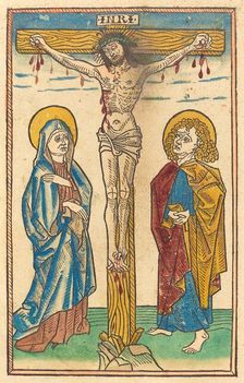 Christ on the Cross, c. 1485. Creator: Unknown