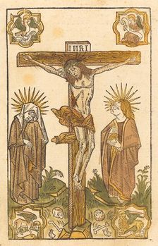 Christ on the Cross, c. 1485. Creator: Unknown