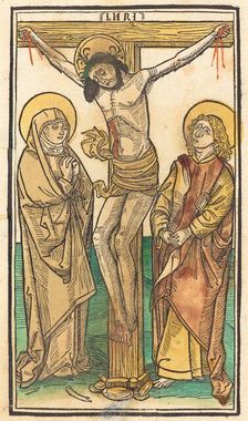 Christ on the Cross, c. 1485. Creator: Unknown