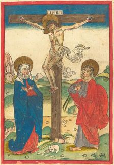 Christ on the Cross, c. 1490. Creator: Unknown