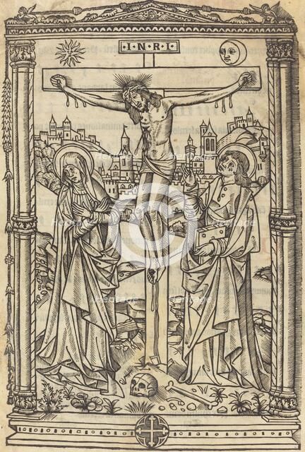 Christ on the Cross, c. 1490. Creator: Unknown.