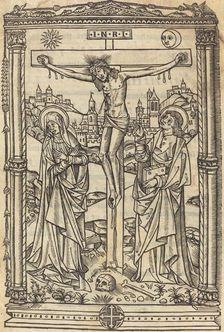 Christ on the Cross, c. 1490. Creator: Unknown