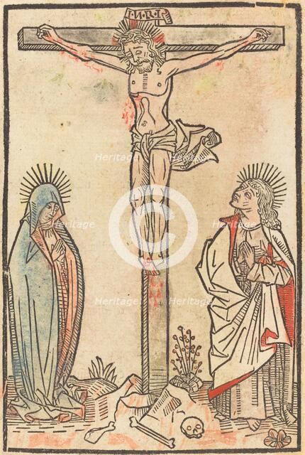Christ on the Cross, c. 1490. Creator: Unknown.