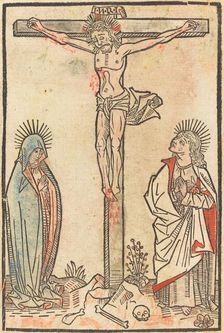 Christ on the Cross, c. 1490. Creator: Unknown