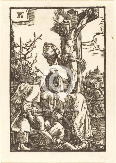 Christ on the Cross, c. 1513. Creator: Albrecht Altdorfer.