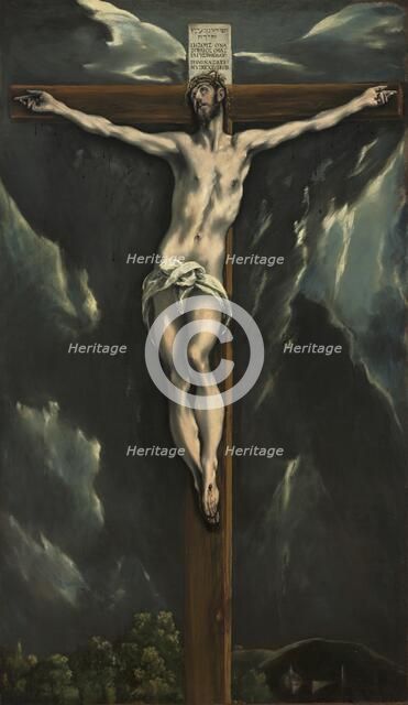 Christ on the Cross, c. 1600-1610. Creator: El Greco (Spanish, 1541-1614).