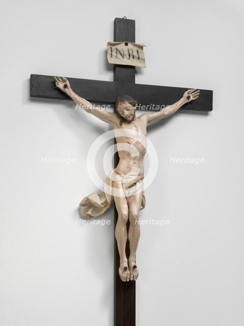 Christ on the Cross, c. 1740. Creator: Franz Ignaz Günther.