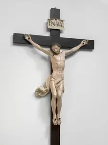 Christ on the Cross, c. 1740. Creator: Franz Ignaz Günther