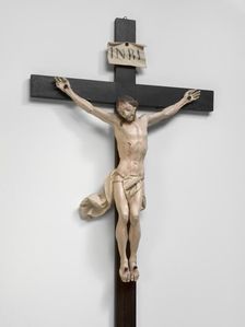 Christ on the Cross, c. 1740. Creator: Franz Ignaz Günther